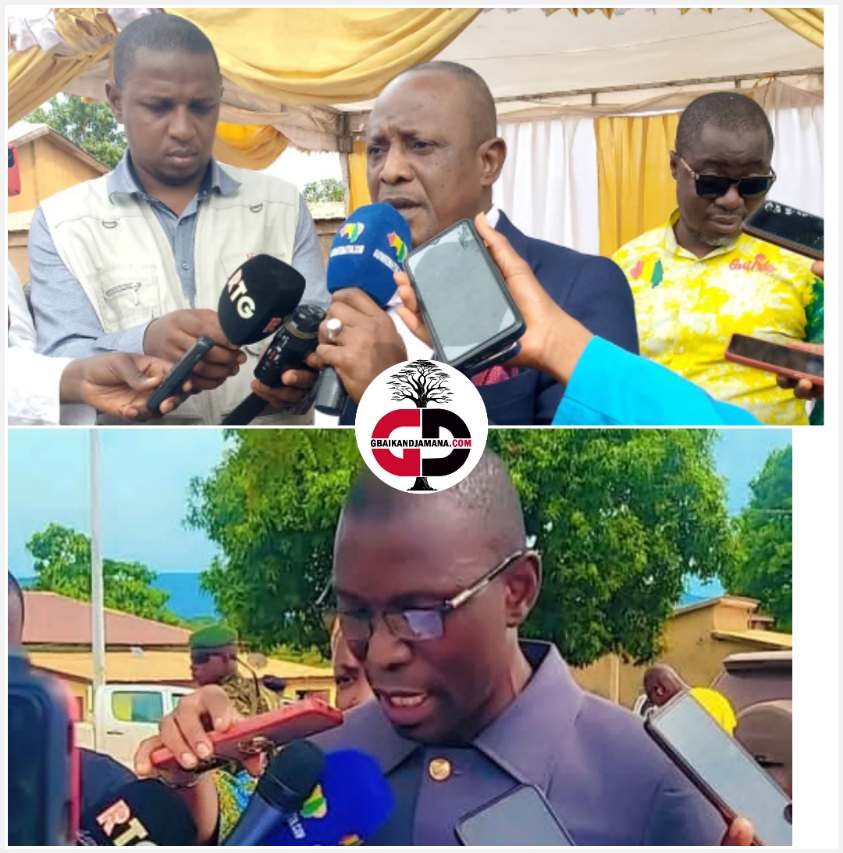 Dabola : La visite du ministre de la Communication et de l'Information Fana Soumah à Dabola