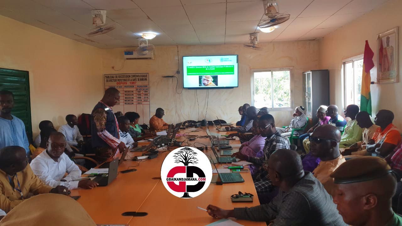 Mandiana : le comité technique préfectoral de la santé présente son bilan du premier semestre.