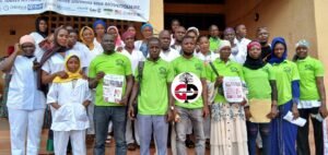 Kankan : l'ONG Santé Optimale Guinée, en campagne de sensibilisation sur la vaccination dans les centres de santé.