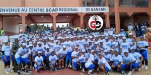 Kankan : Le ministre de la Jeunesse préside la cérémonie du lancement de la formation de 350 agents de santé en volontariat