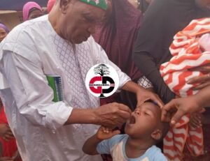 Dabola : le préfet préside le lancement de la campagne de vaccination contre la poliomyélite.