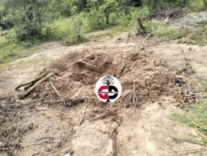 Insolite à Faranah : Une tombe profanée et une partie du corps enterré, emportée par les inconnus.