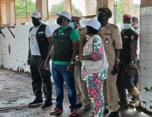 Siguiri : l'état désastreux de l'abattoir fait réagir les autorités, une visite d'évaluation sur le terrain.