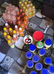 Dabola : Une importante quantité des produits prohibés, saisis par le service de contrôle de qualité. 4 Dabola : Une importante quantité des produits prohibés, saisis par le service de contrôle de qualité.