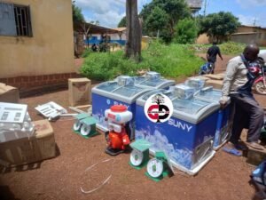 Faranah : La Coopérative des Bouchers Bénéficie d'un important équipement pour la Conservation des Produits invendus (Publireportage)