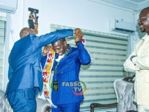 Conakry : Aly Badara CONDÉ reçu en audience par le ministre guinéen de l'information et de la communication. 