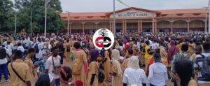 Kankan : Les élèves des écoles publiques boudent les classes pour la réception de l'épouse de Ousmane Gaoual Diallo.