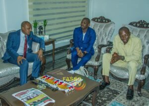 Conakry : Aly Badara CONDÉ reçu en audience par le ministre guinéen de l'information et de la communication. 