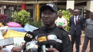 Conakry : La police présente à la Presse, vingt-six (26 cannabis saisies par les autorités de Coyah.