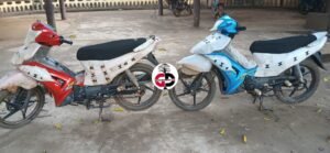 Kankan : Les Agents de la Brigade Anti-Criminalité traquent deux présumés voleurs de motos au quartier Kabada. 