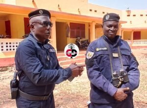 Siguiri : Le nouveau commandant de la Brigade Anti-criminalité, officiellement installé dans ses fonctions.
