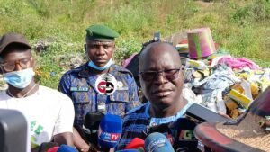 Kankan : Plus de 800 kg de boules de chanvre indien, 125 Kg de produits pharmaceutiques périmés, incinérés par les autorités.