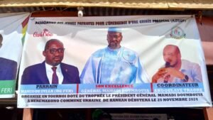 Kankan : L'association des jeunes patriotes pour l'émergence d'une Guinée prospère, organise un carnaval géant pour la reconnaissance des acquis du Général Mamadi Doumbouya. 