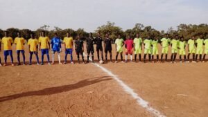 Kankan : Début du tournoi doté du trophée Général Mamadi Doumbouya, organisé par l'association des jeunes patriotes pour l'émergence d'une Guinée prospère. 8 Kankan : Début du tournoi doté du trophée Général Mamadi Doumbouya, organisé par l'association des jeunes patriotes pour l'émergence d'une Guinée prospère.