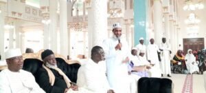 Conakry : Le collectif des anciens membres du gouvernement du CNRD à la grande mosquée Fayçal pour la lecture du Saint Coran.