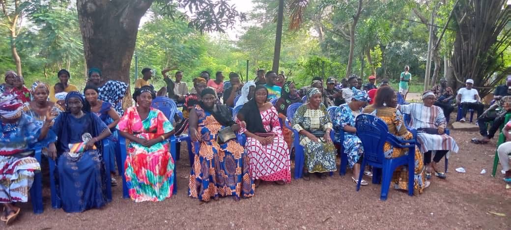 Fria : L'Union des Jeunes pour le Développement de Tabossy accueille les mouvements de soutien en faveur du président de la transition.