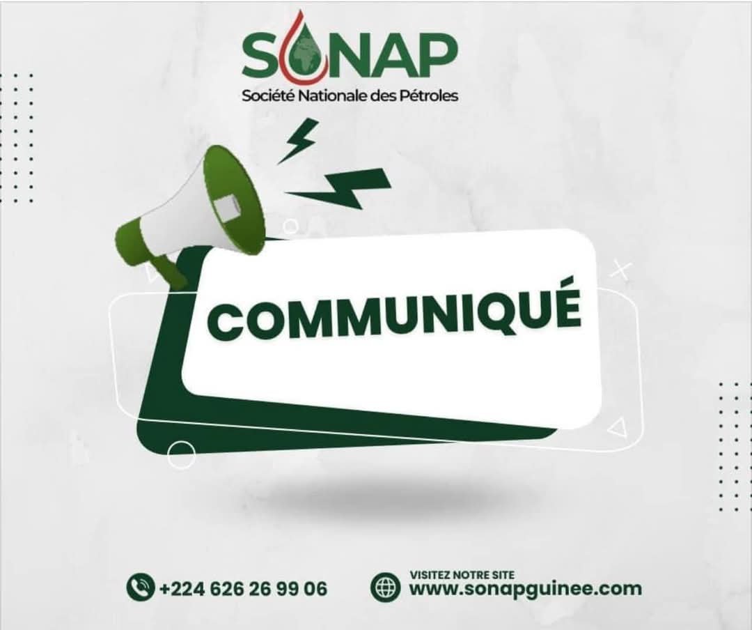 Urgent : Voici une importante annonce de la société nationale des pétroles (Communiqué) 