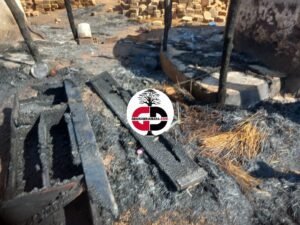 Urgent /faranah : un incendie ravage trois (3) cases au quartier dandaya  « j'ai perdu tous mes biens  » 