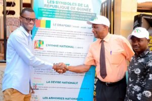 N'zérékoré : L'école Ramatoulaye Keita abrite le lancement de la semaine nationale de la citoyenneté et de la paix. 