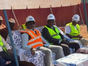 Faranah : Les autorités procèdent à la pose de la première pierre du siège régional de L'ANAFIC