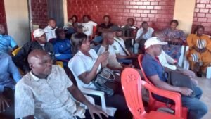 Faranah : L'union Populaire des Travailleurs de Guinée rencontre les nouveaux fonctionnaires locaux. 