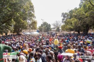Place des Martyrs de Gaoual : Une mobilisation de taille organisée par l’AFRMD, en faveur du Général Mamadi Doumbouya 