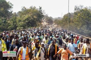 Place des Martyrs de Gaoual : Une mobilisation de taille organisée par l’AFRMD, en faveur du Général Mamadi Doumbouya 