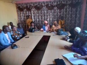 Média /Faranah : Les commissaires de la HAC à la rencontre des journalistes de la région. 