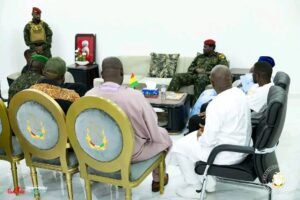 Palais Mohammed V: L’international Guinéen Serhou Guirassy réçu par S.E le Général Mamadi DOUMBOUYA qui l’a appelé à la Persévérance et à l’Excellence