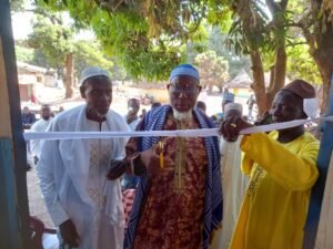 Faranah : L'Association des Jeunes Humanitaires pour le Développement de Dandaya procède à l'inauguration de sa nouvelle base.