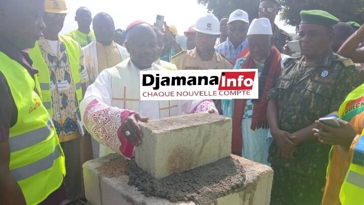 Gueckédou : Lancement de la construction d'une nouvelle cathédrale, symbole d’un futur prometteur pour la ville