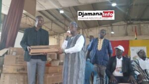 Gueckédou : la jeunesse équipée pour le tournoi inter-quartiers