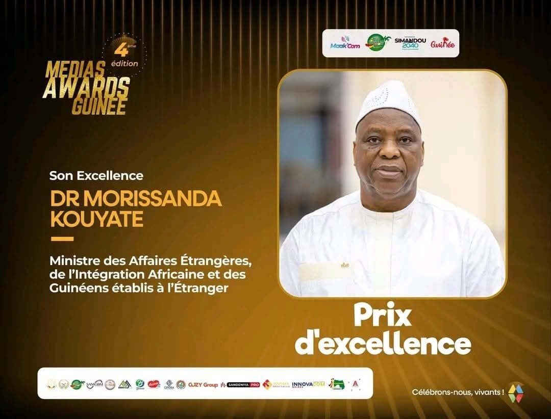 Dr Morissanda Kouyaté, l’homme d’État aux distinctions méritées! ( Par Facely Sanoh)