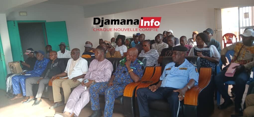 Gueckédou : le ministre François Bourouno échange avec les parrains impliqués dans le recensement biométrique