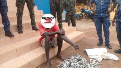 Faranah : un présumé voleur interpellé sur le corridor à Dantilia