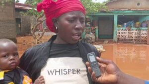 Kankan : des familles sinistrées à Bordo après une forte pluie