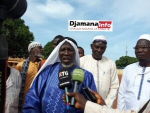 Faranah : L’imam de la mosquée centrale prêche l’unité nationale à l’occasion de la Tabaski