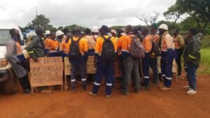« On ne sous-traite pas la géologie » : les travailleurs de CAWA en colère à Kouroussa