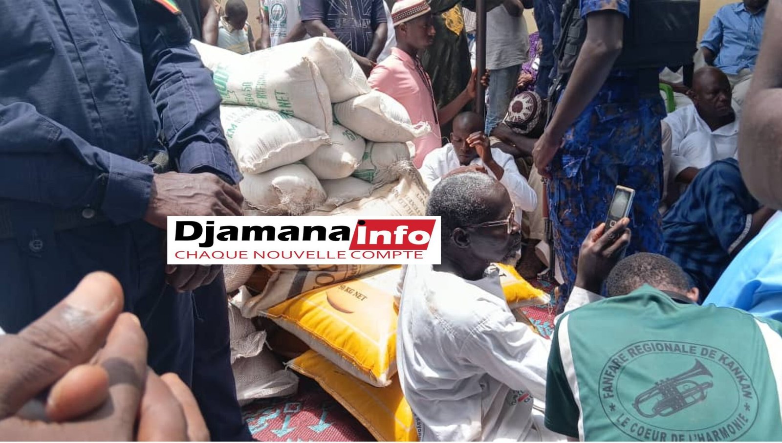 Kankan : Timbo reçoit la visite et les dons de l’érudit Cheick Souleymane Sidibé en route vers le Maouloud