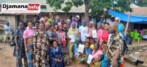 Gueckédou : le coordinateur préfectoral de la Synergie GMD 2025 reçu par les femmes du quartier Kesseniey