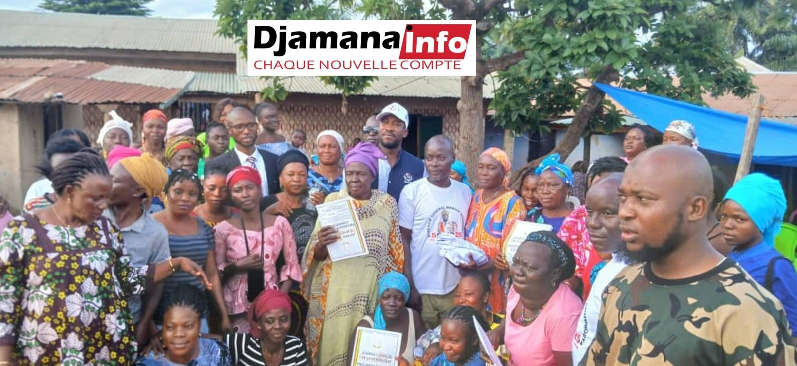 Gueckédou : le coordinateur préfectoral de la Synergie GMD 2025 reçu par les femmes du quartier Kesseniey