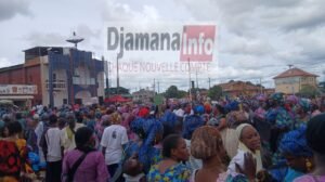 Kankan : accueil triomphal pour Demba Koulibaly, mobilisé en faveur du « Oui » à la nouvelle Constitution