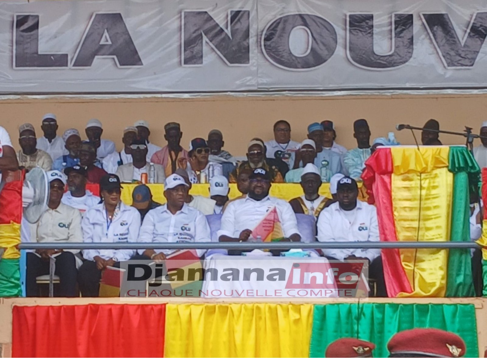 Kankan : Djiba Diakité appelle à un « Oui massif » pour la nouvelle Constitution