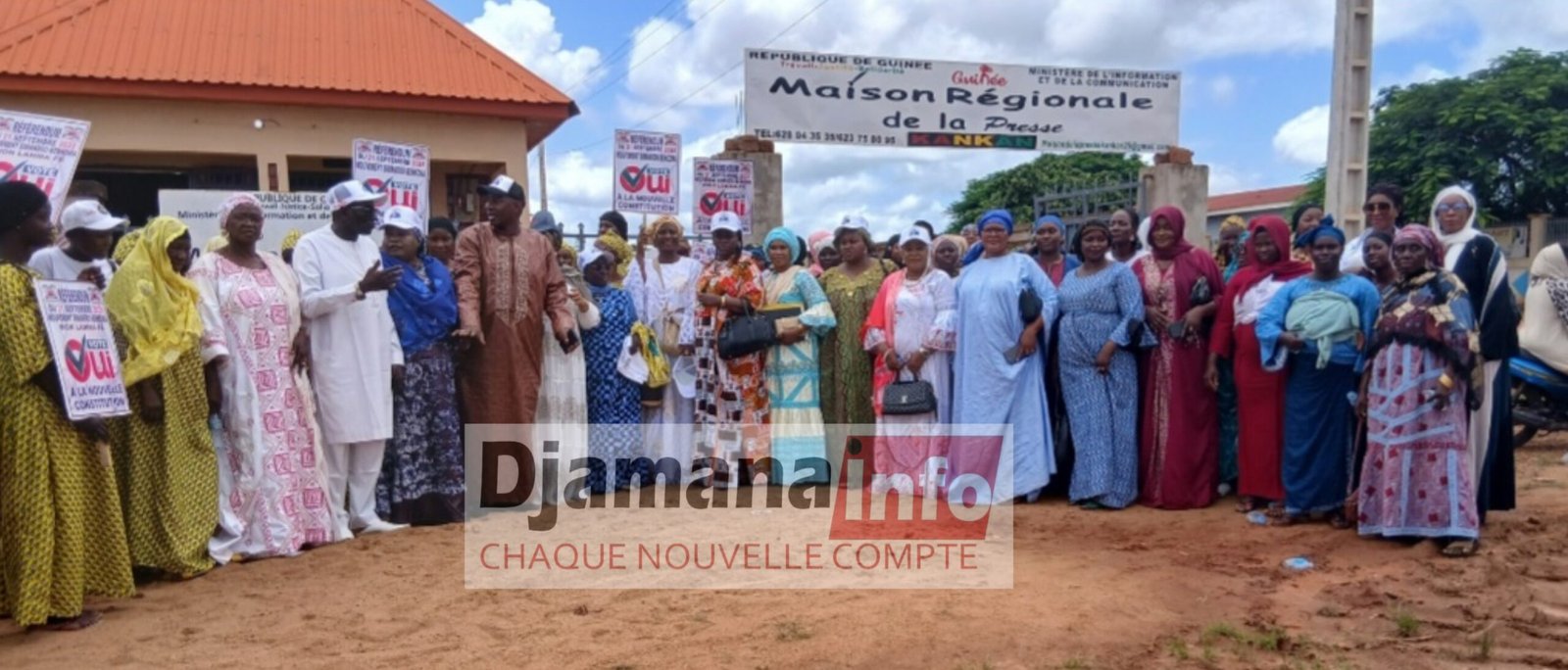 Kankan : le mouvement simandou benkoma se range derrière le général doumbouya