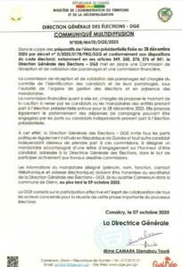 Présidentielle 2025 : la DGE met en place deux commissions pour encadrer la réception des parrainages et la gestion financière