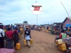 N’zérékoré : le prix de l’huile de palme flambe et inquiète les commerçants