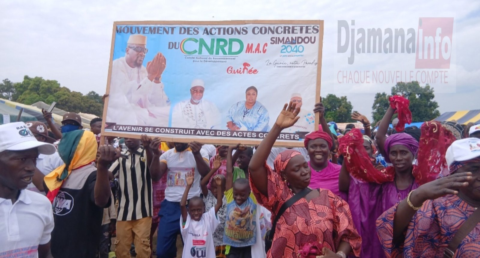 Kouroussa : à Babila, la population soutient le général Mamadi Doumbouya et plaide pour le désenclavement local