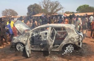 Siguiri : un homme, présumé profiteur de la crise du carburant, perd son véhicule dans un incendie à Doko 