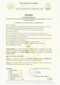 Kankan : La HAC met fin aux contrats de deux points focaux, Mamady Kansan Doumbouya assure l’intérim 2 Kankan : La HAC met fin aux contrats de deux points focaux, Mamady Kansan Doumbouya assure l’intérim