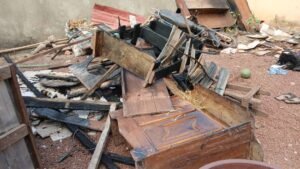 Kankan : un violent incendie réduit une concession en cendres à Bordo